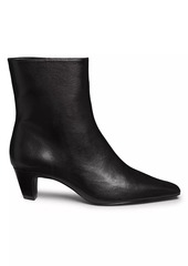 SCHUTZ Dellia 65MM Leather Mid-Block Boots