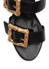 SCHUTZ Enola Mid-Block 57MM Buckle Sandals