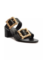 SCHUTZ Enola Mid-Block 57MM Buckle Sandals