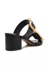 SCHUTZ Enola Mid-Block 57MM Buckle Sandals