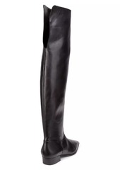 SCHUTZ Helena Over-The-Knee Leather Boots