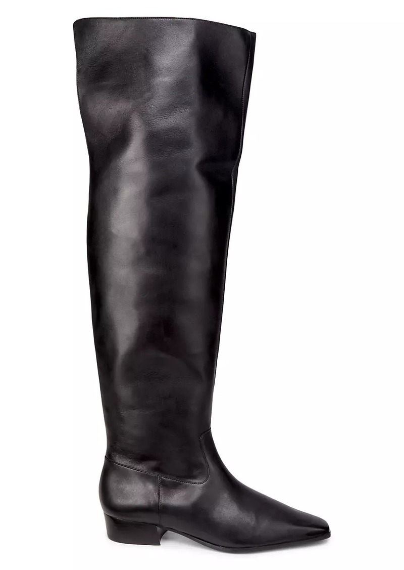 SCHUTZ Helena Over-The-Knee Leather Boots