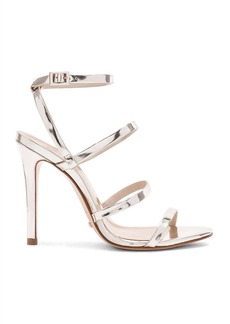 SCHUTZ Ilara Strappy Heel In Prata