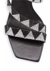 SCHUTZ Jodie 101MM Crystal-Embellished Sandals