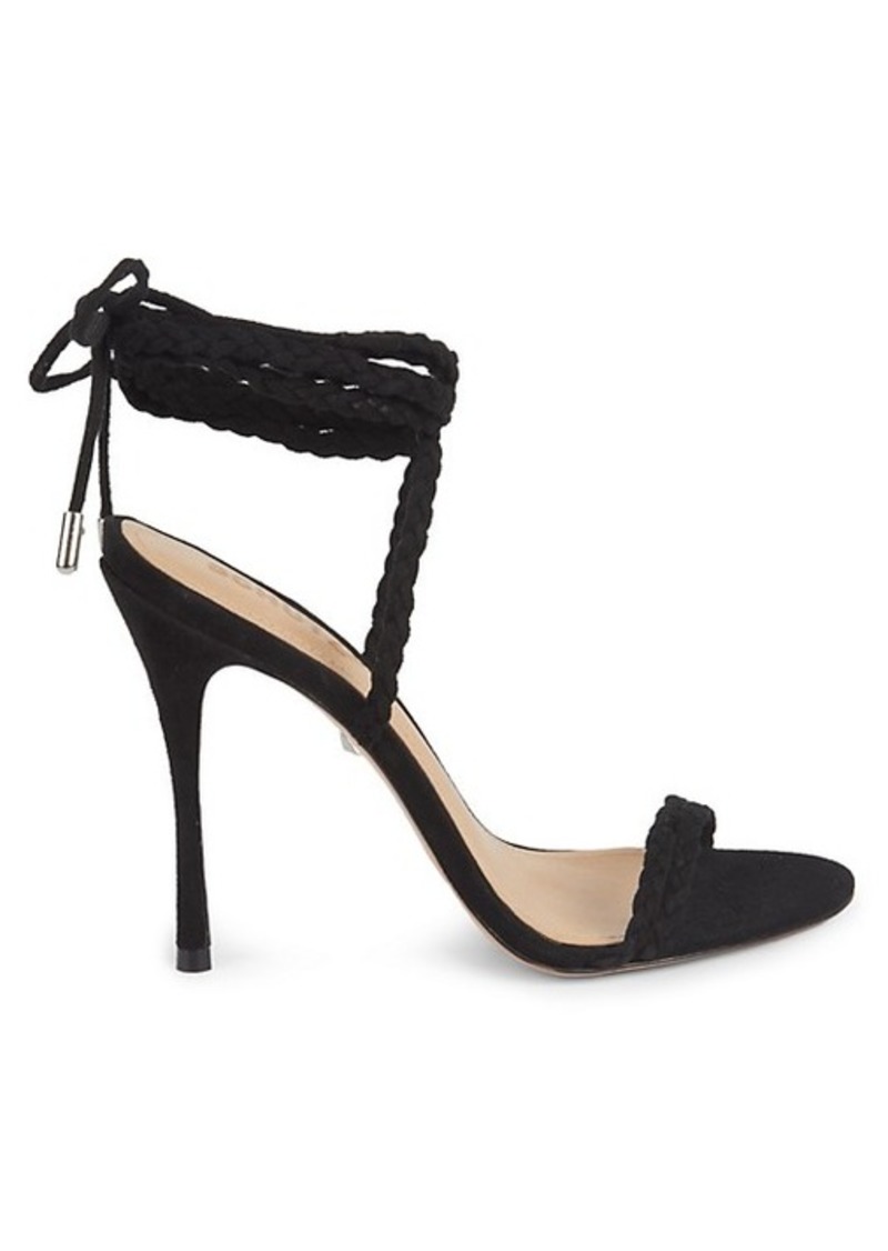 Lany Rope Wrap Leather Heels