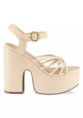 SCHUTZ Mahi Cut-Out Platform Sandals