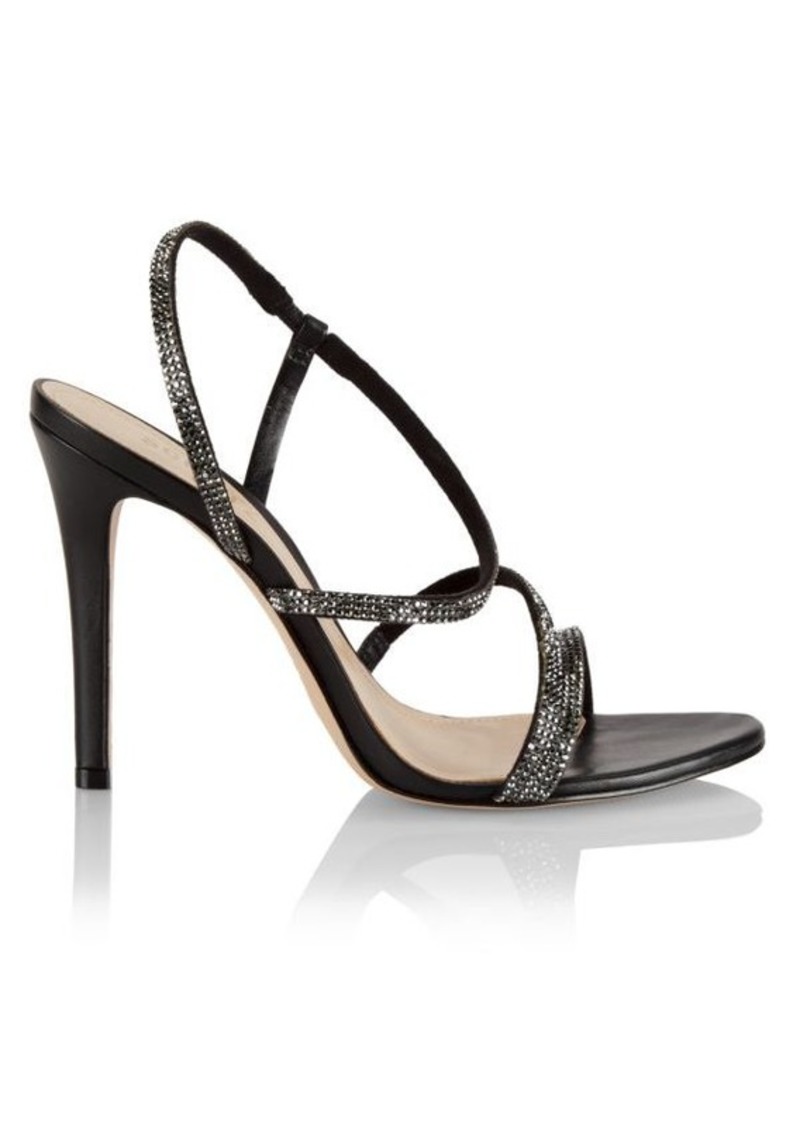 SCHUTZ Mariah Crystal Embellished Stiletto Sandals