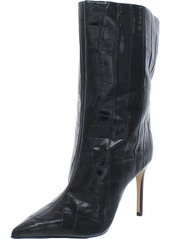 SCHUTZ MARY Womens Pointed Toes Half Calf Knee-High Boots