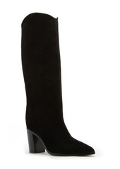 Schutz Analeah Pointed Toe Knee High Boot