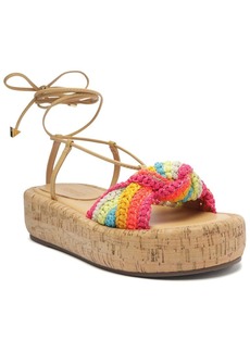 SCHUTZ Collie Leather & Cork Sandal