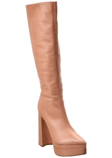SCHUTZ Elysee Up Leather Over the Knee Boot