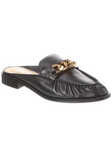 SCHUTZ Luca Chain Leather Flat