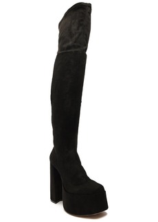 SCHUTZ Shirley Leather Over the Knee Boot