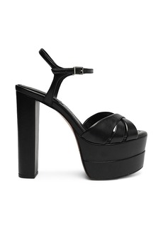 Schutz Women's Keefa Ankle Strap Platform High Heel Sandals