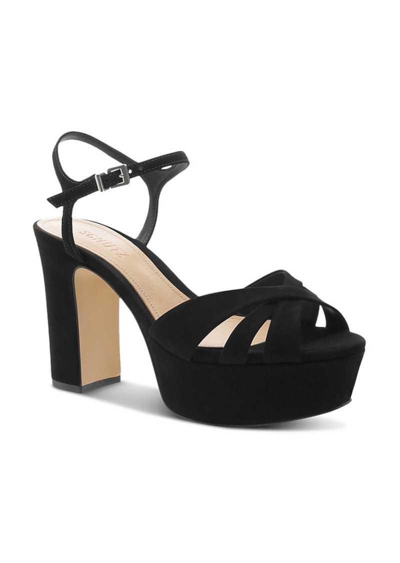 Schutz Women's Keefa High-Heel Platform Sandals