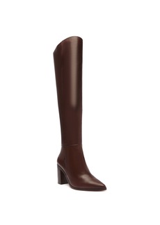 Schutz Women's Mikki Over-The-Knee High Block Heel Boots - Brown