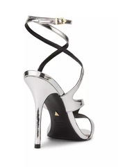 SCHUTZ Stephanie 101MM Metallic Stiletto Sandals