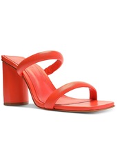 SCHUTZ Ully Womens Silhouette Double Strap Wedge Sandals