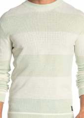 Scotch & Soda Men Easy Structured Sweatshirt In Mint Green