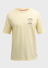 Scotch & Soda Men's Chest Artwork Logo T-Shirt