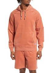 Scotch & Soda Corduroy Pullover Hoodie in Mars at Nordstrom