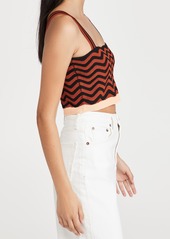 Scotch & Soda Cropped Crochet Tank