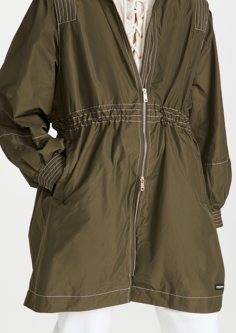 Scotch & Soda Lightweight Parka with Detachable Sleeves