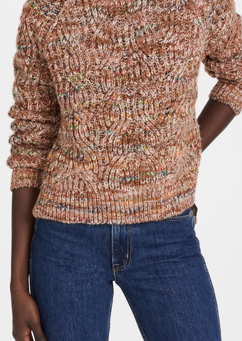 Scotch & Soda Melange Crew Neck Knit