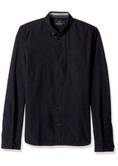 Scotch & Soda Men's Longsleeve Shirt with Neps and Chest Pocket  L