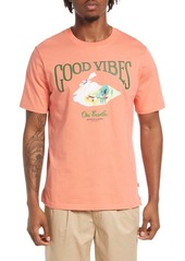 Scotch & Soda Men's Organic Cotton Graphic Tee in Varsity Pink at Nordstrom
