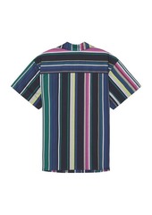 Scotch & Soda Multicolor Stripe Short Sleeve Shirt