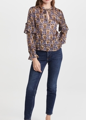 Scotch & Soda Printed Recycled Polyester Top
