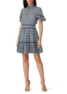Scotch & Soda Rent the Runway Pre-Loved Ladder Lace Printed Dress
