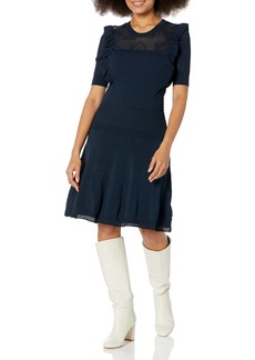 Scotch & Soda Rent the Runway Pre-Loved Pointelle Knit Dress