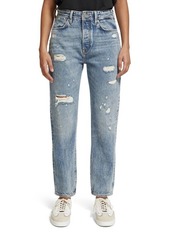 Scotch & Soda The Buzz High Waist Slim Fit Boyfriend Jeans