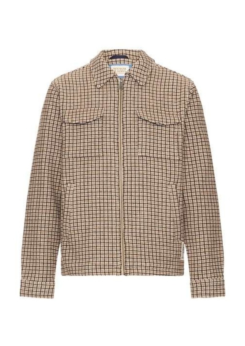 Scotch & Soda Zip Through Overshirt