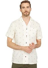 Scotch & Soda Short Sleeve Fil Coup© Shirt with Hawaiian Collar
