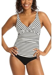 Sea Amalfi Cross Front Multifit Singlet Top