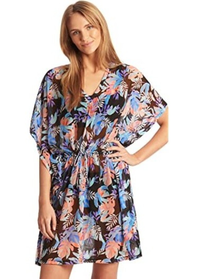 Sea Botanica Panelled Mesh Kaftan