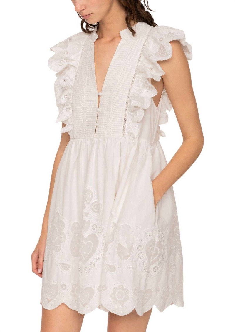 Sea Jeanetta Tunic Dress In White