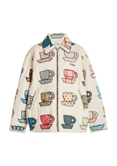 Sea - Karmen Embroidered Cotton Jacket - Multi - S - Moda Operandi