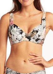 Sea Level Calypso Floral C- & D-Cup Underwire Bikini Top