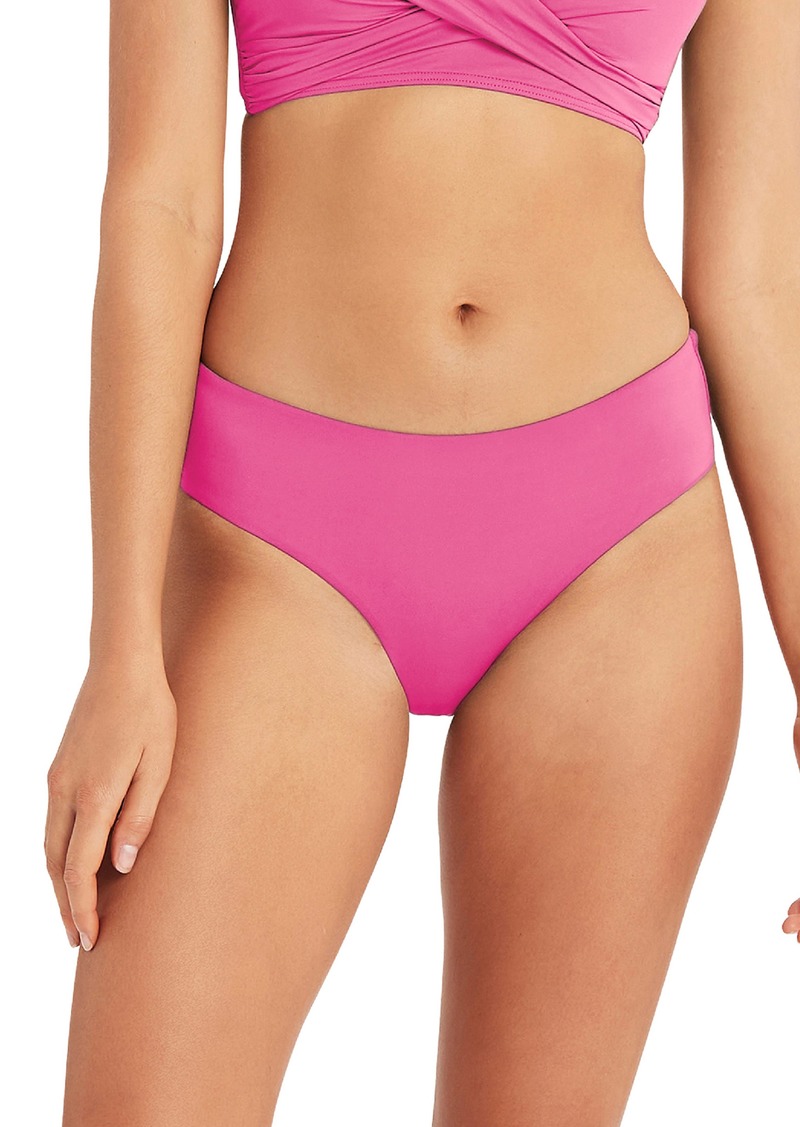 Sea Level Mid Bikini Bottoms in Hot Pink at Nordstrom Rack