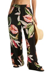 Sea Level Sundown Cover-Up Palazzo Pants