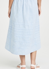 Sea Maura Acid Wash Denim Skirt