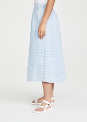 Sea Maura Acid Wash Denim Skirt