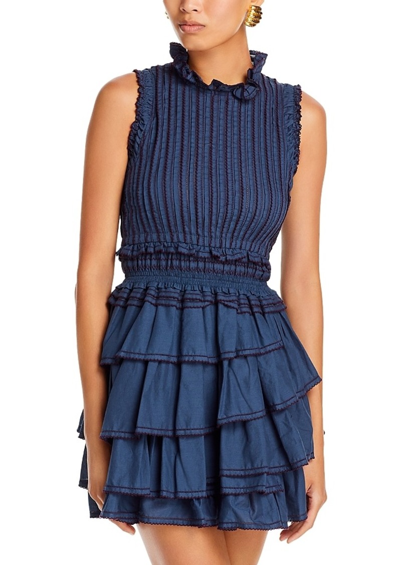 Sea New York Mable Ruffled Mini Dress