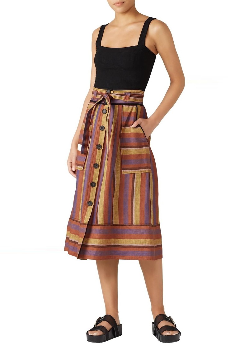 Sea New York Rent the Runway Pre-Loved Cici Midi Skirt