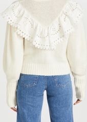 Sea Santos Eyelet Combo Sweater