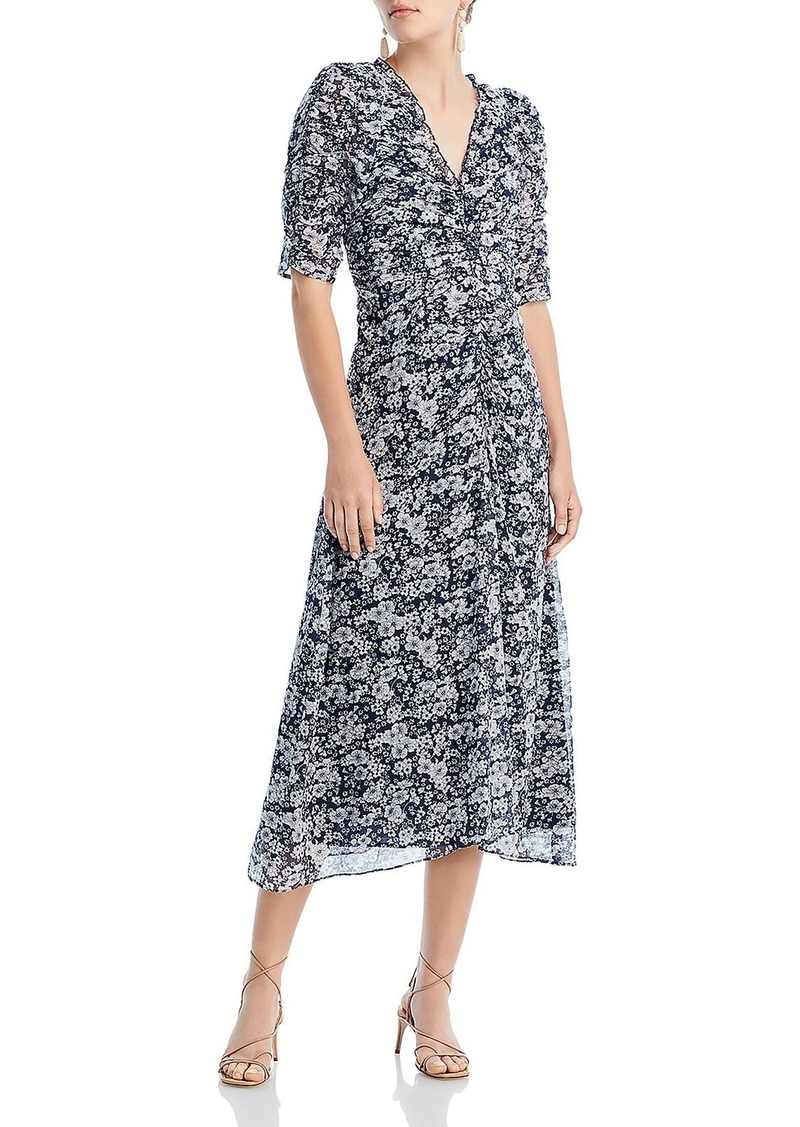 Sea Suzie Womens Floral Print Cotton Maxi Dress